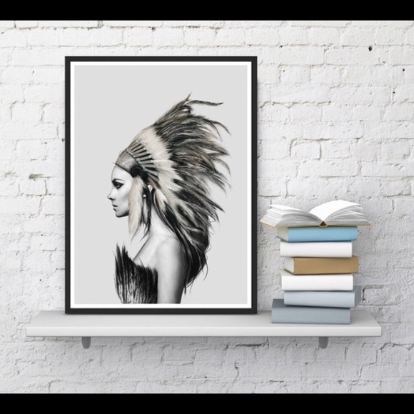 Native American wall art painting - Picture 1 of 1
